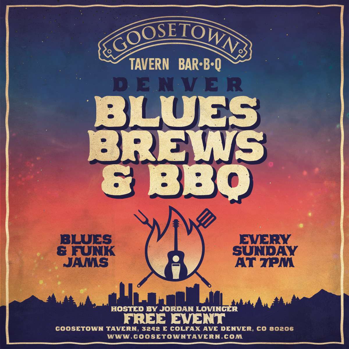 Denver Blues, Brews & BBQ (FREE SHOW)