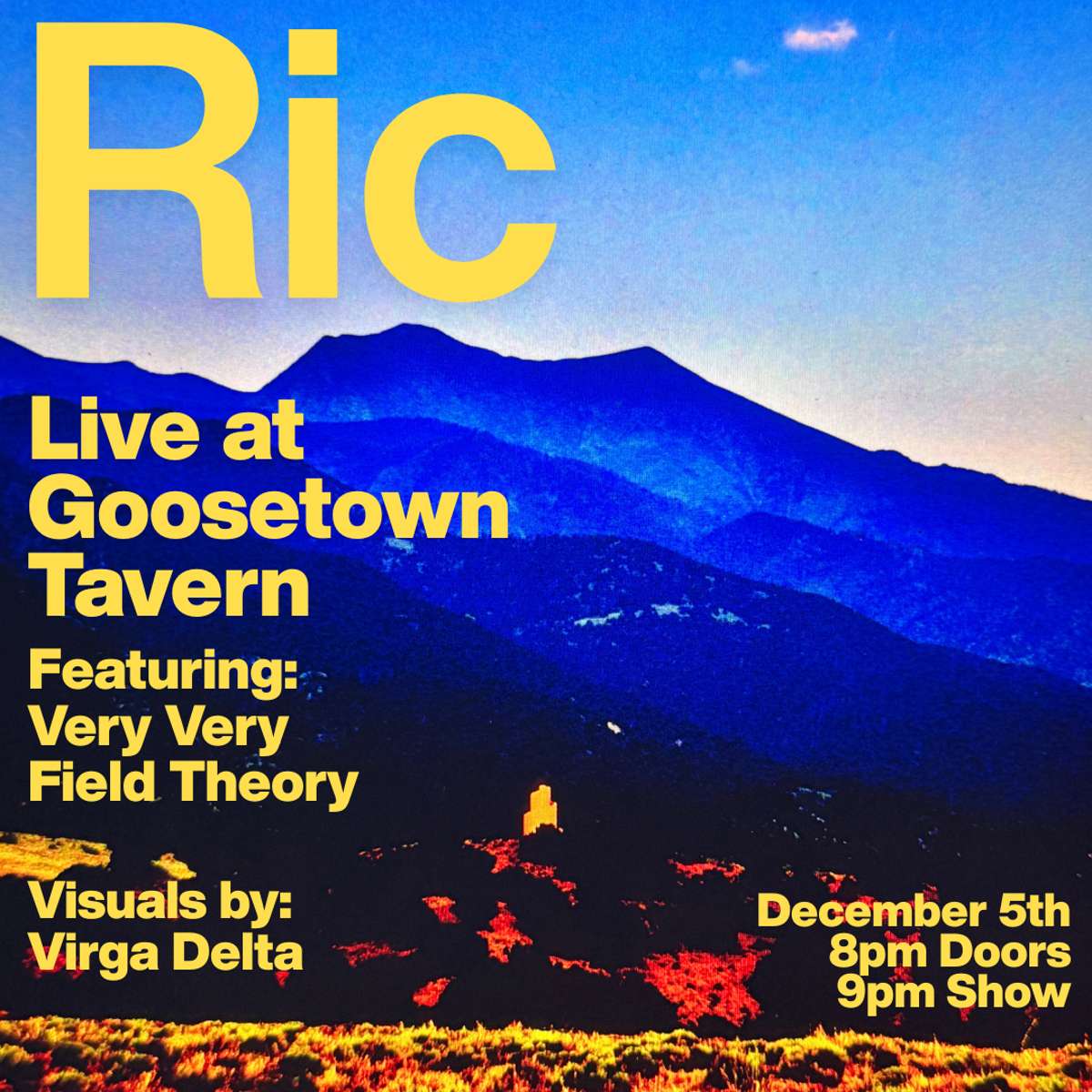 Field Theory w/ Ric + Very Very