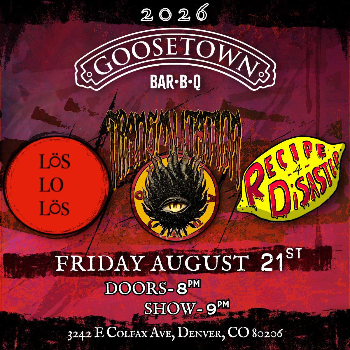 Recipe 4 Disaster w/ Transmutation  + Los Lo Los