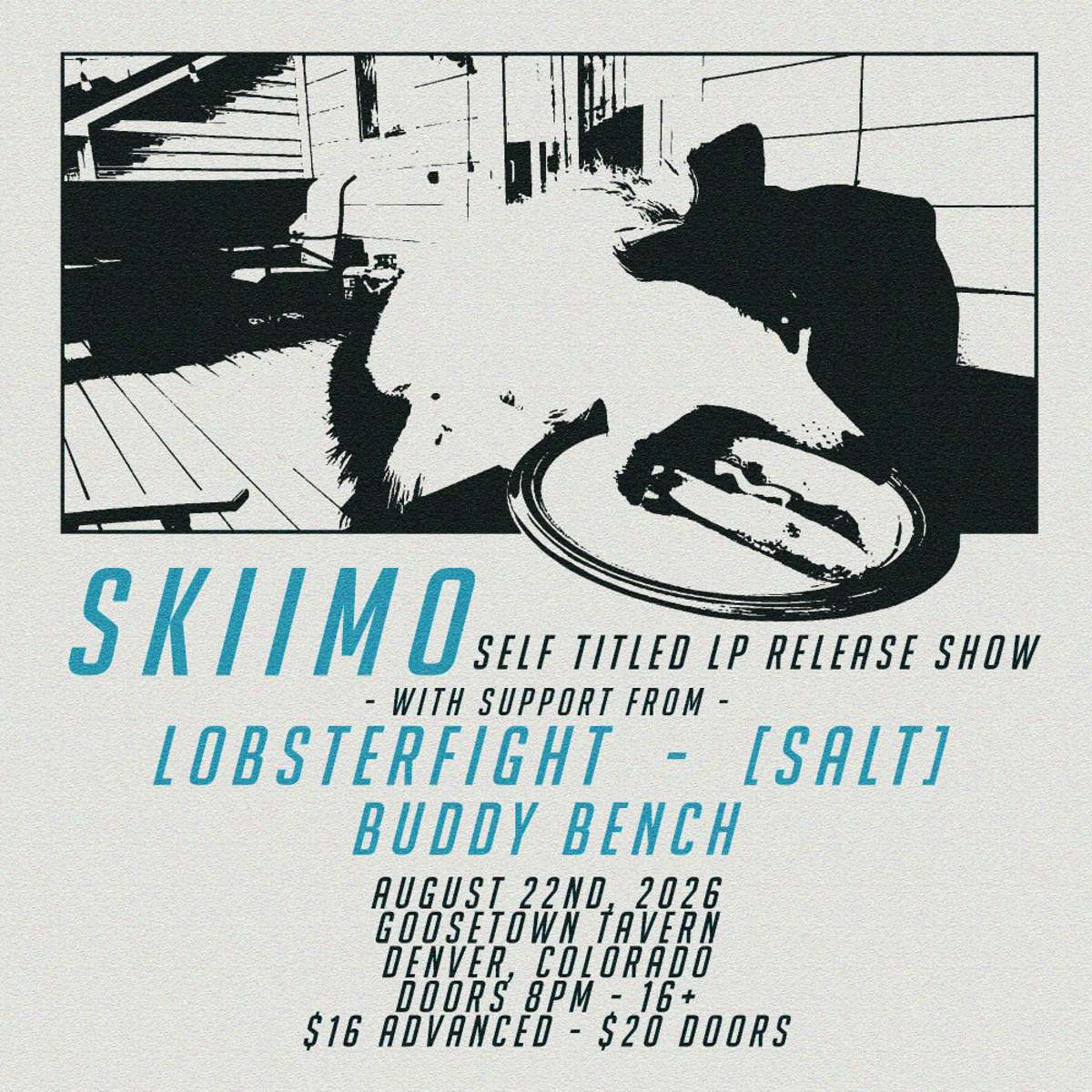Skiimo w/ Lobsterfight, [Salt] + Buddy Bench